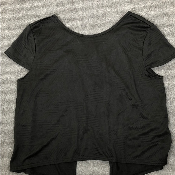 Women's Short Sleeve Top with Split Back and 'LOVE' Back Straps Sz XL (T5) - Picture 4 of 8